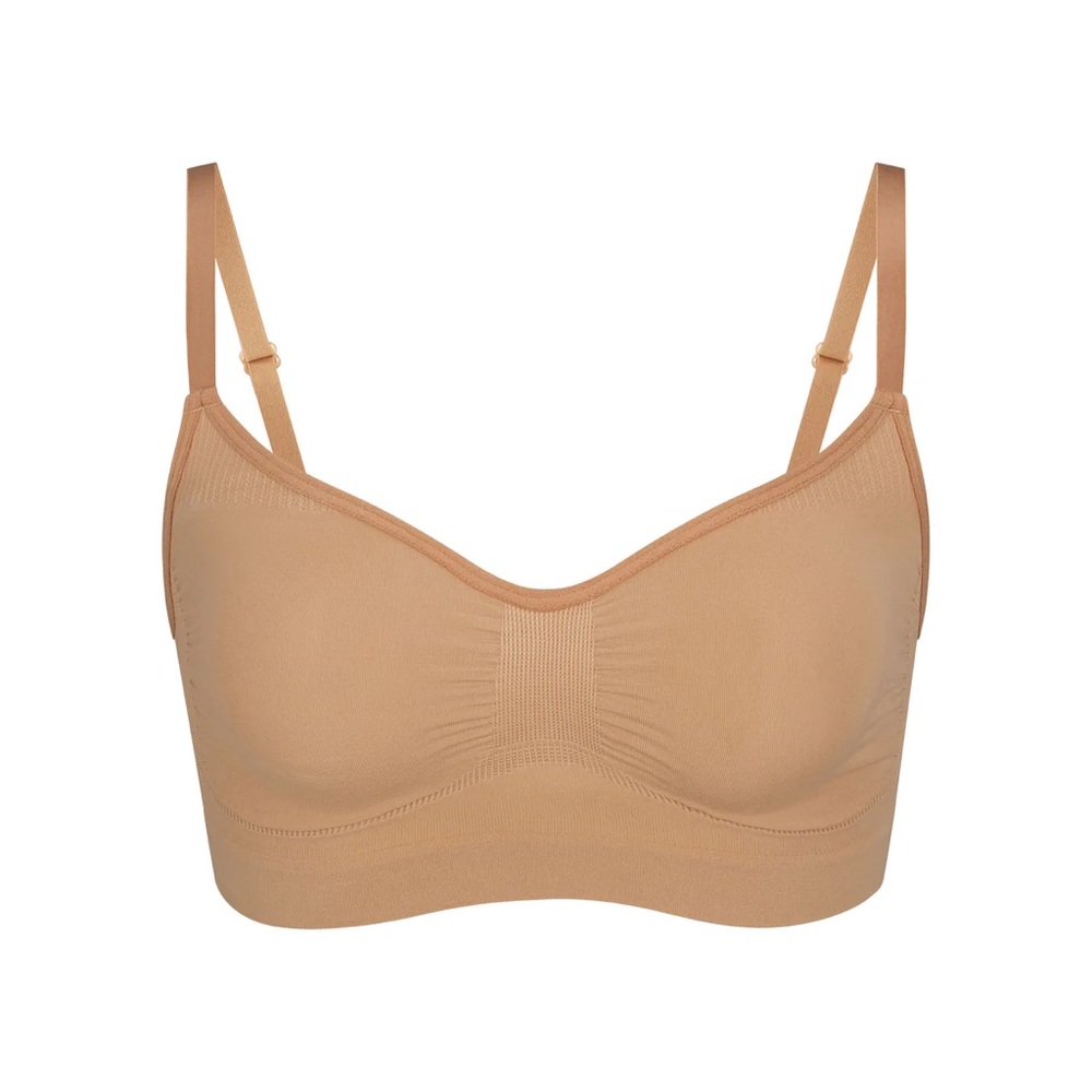 NEW SKIMS Seamless Sculpt Bralette Ochre Size Small / Medium